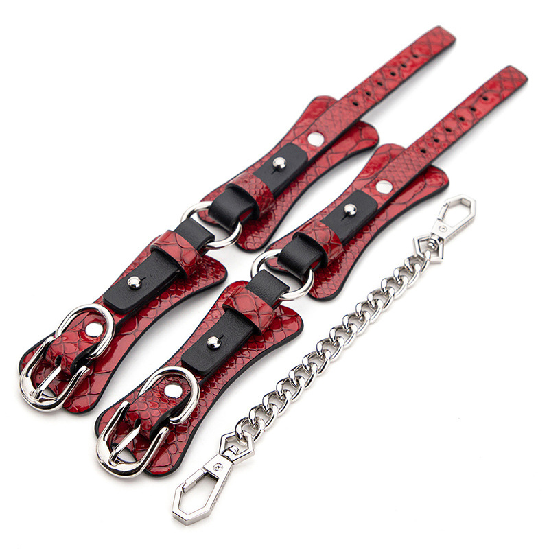 7piece Snake Skin Bondage Set Case Sold Separately