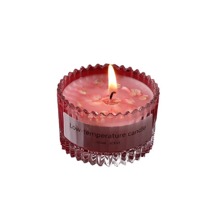 Low Temperature Flirtatious Candle With Dried Flower