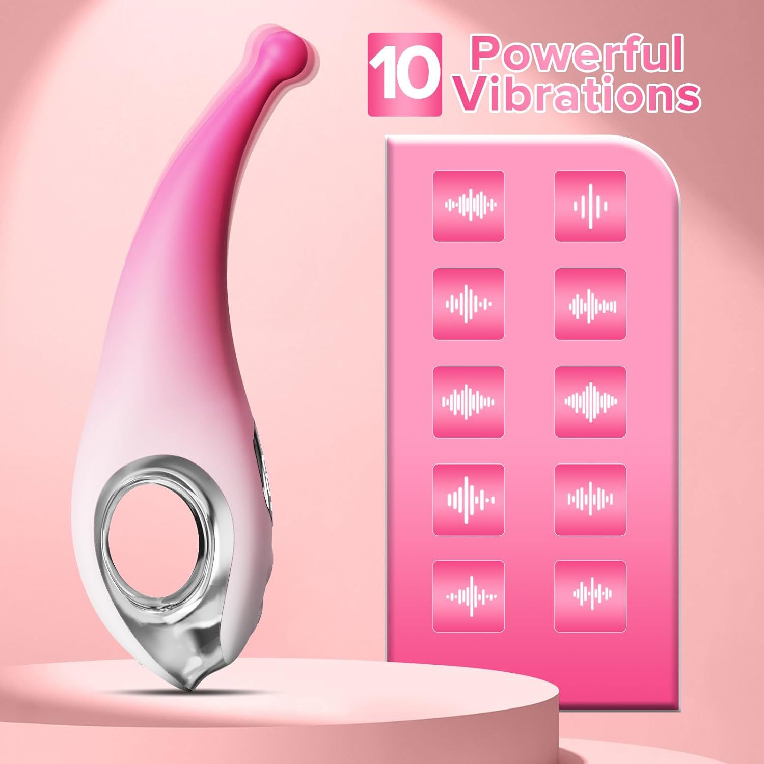 Premium 3d Spiral Oscillation Clitoral G Spot Vibrator For Women And Couples